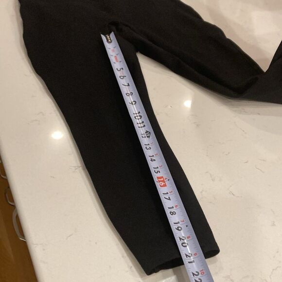 SPANX Ponte Ankle Leggings Form Cropped Fitting Tights Black Size medium - Picture 8 of 10